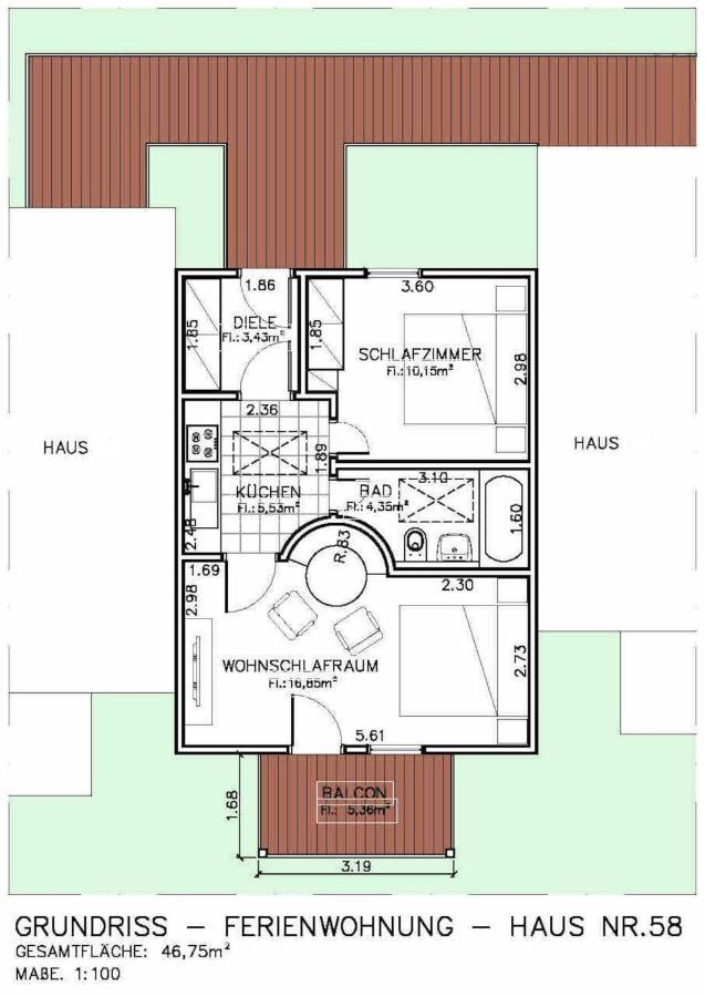 Ferienwohnung Wildgatter Grafenwiesen Luaran gambar